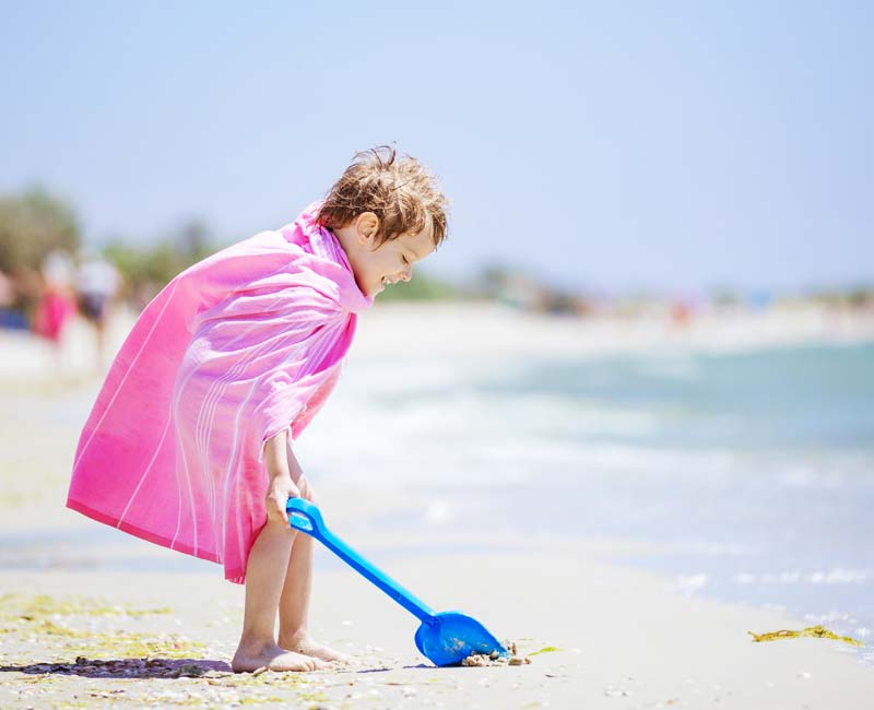 Bambino al mare