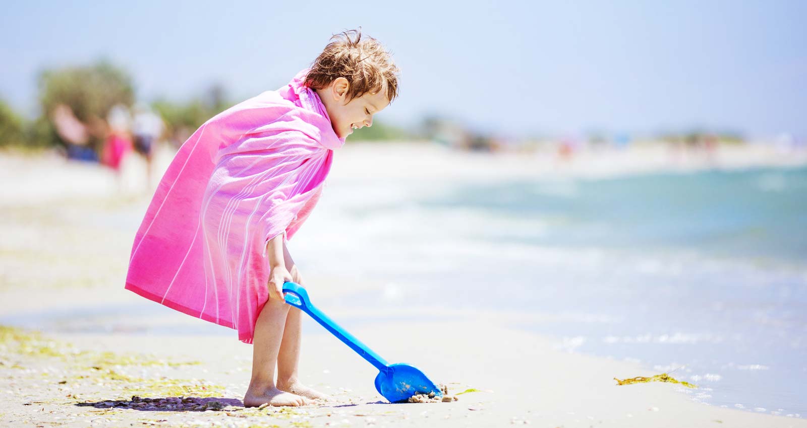 Bambino al mare